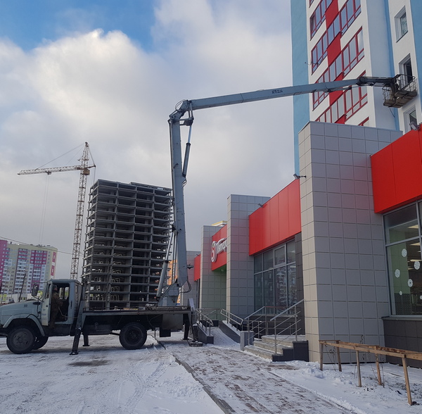 Зона работы Автовышки ВС 22.01